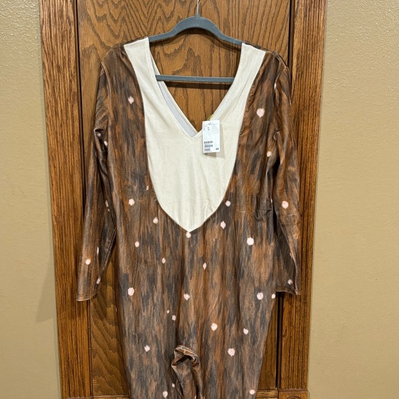 Other Audit Womens Costume Deer Doe Bambi V Neck Bodysuit One Piece other-audit-womens-costume-deer-doe-bambi-v-neck-bodysuit-one-piece